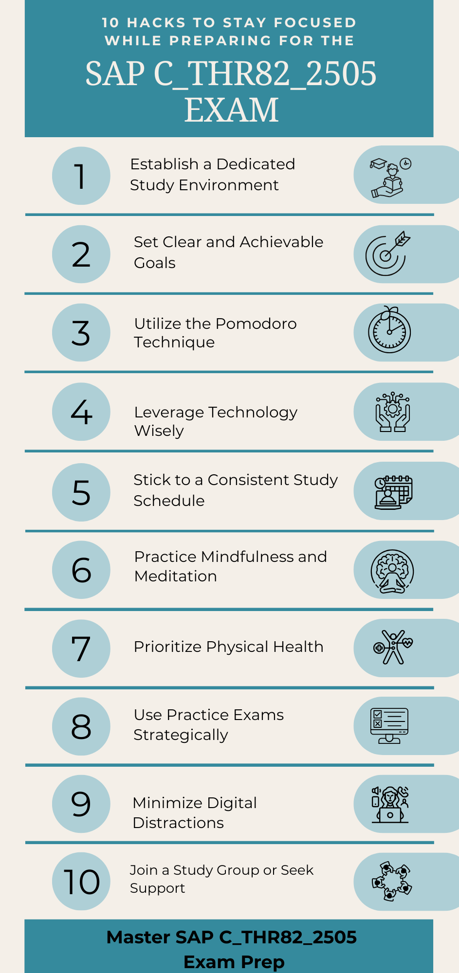 10-Hacks-to-Stay-Focused-While-Preparing-for-the-SAP-C_THR82_2505-Exam